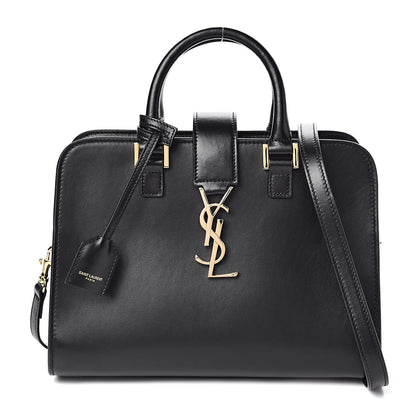 Saint Laurent Calfskin Monogram Baby Cabas Black 1 of 10
