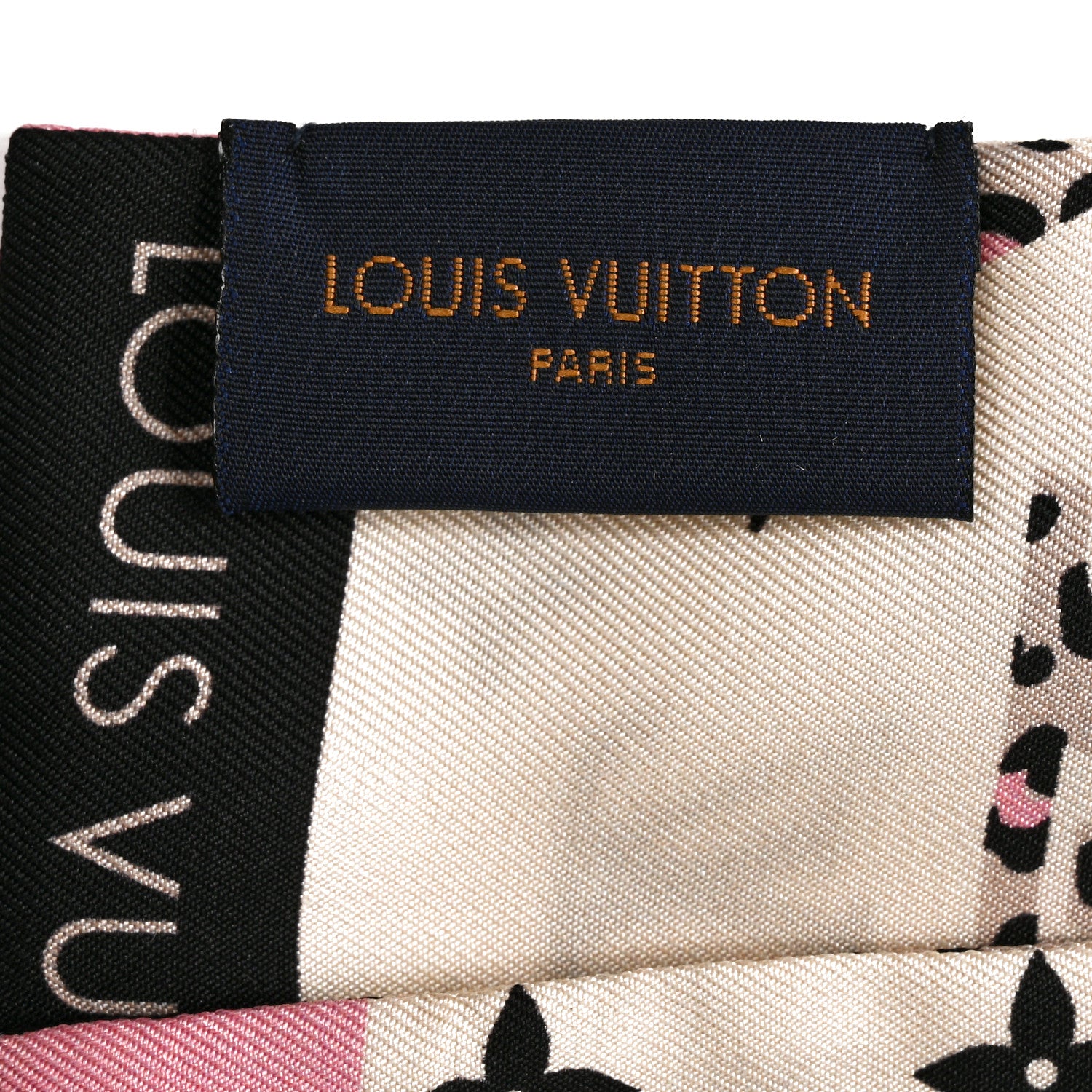 Louis Vuitton Silk Monogram Wild At Heart Bandeau Cream 5 of 6