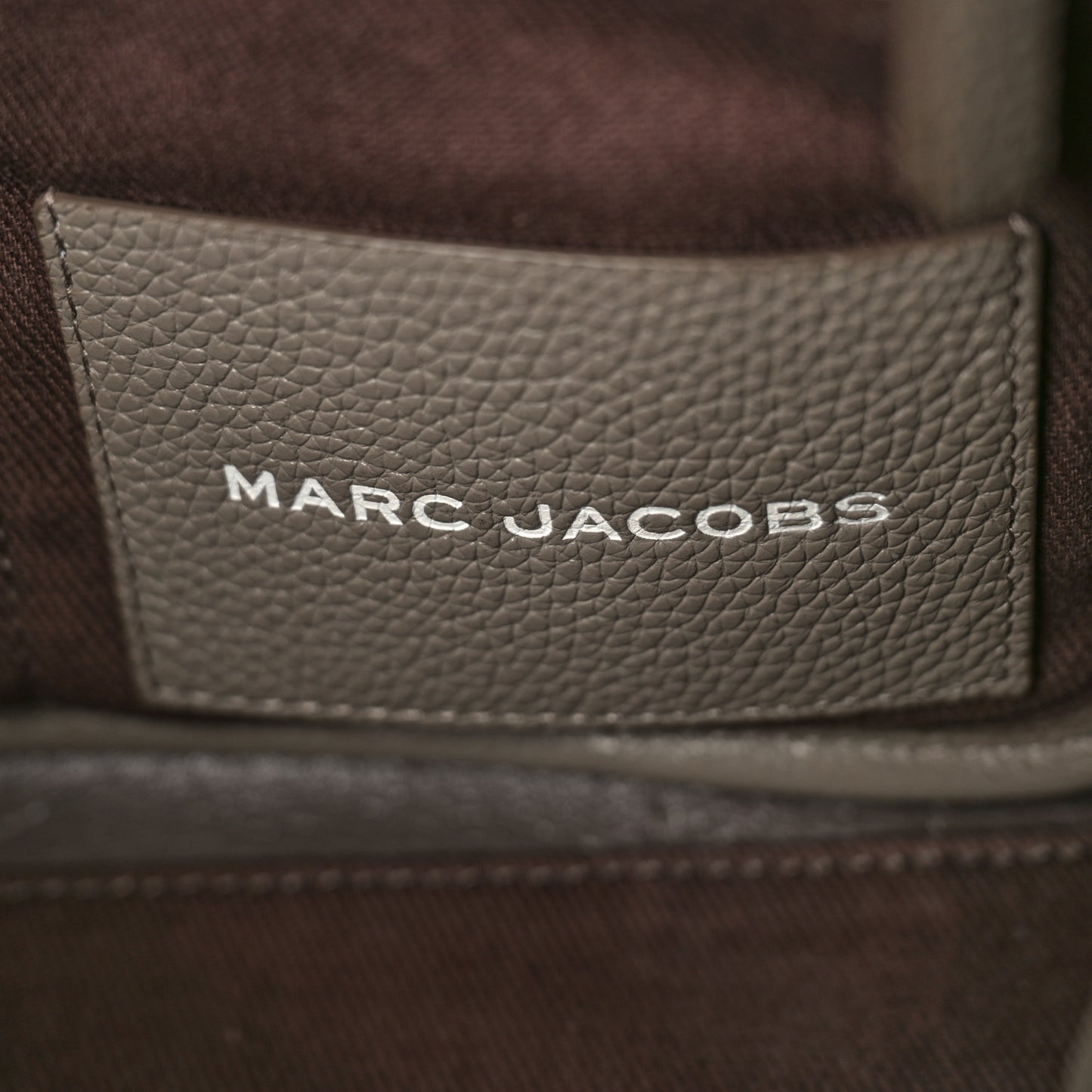 Grained Calfskin Medium The Tote Bag Cement