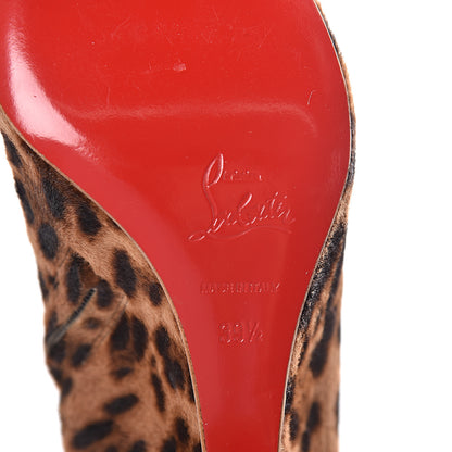 Christian Louboutin Pony Hair Morphing 100 Booty 39.5 Leopard 6 of 7