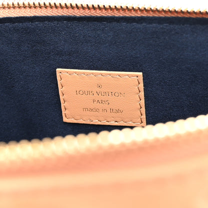 Louis Vuitton Lambskin Embossed Monogram Coussin PM Camel 8 of 11