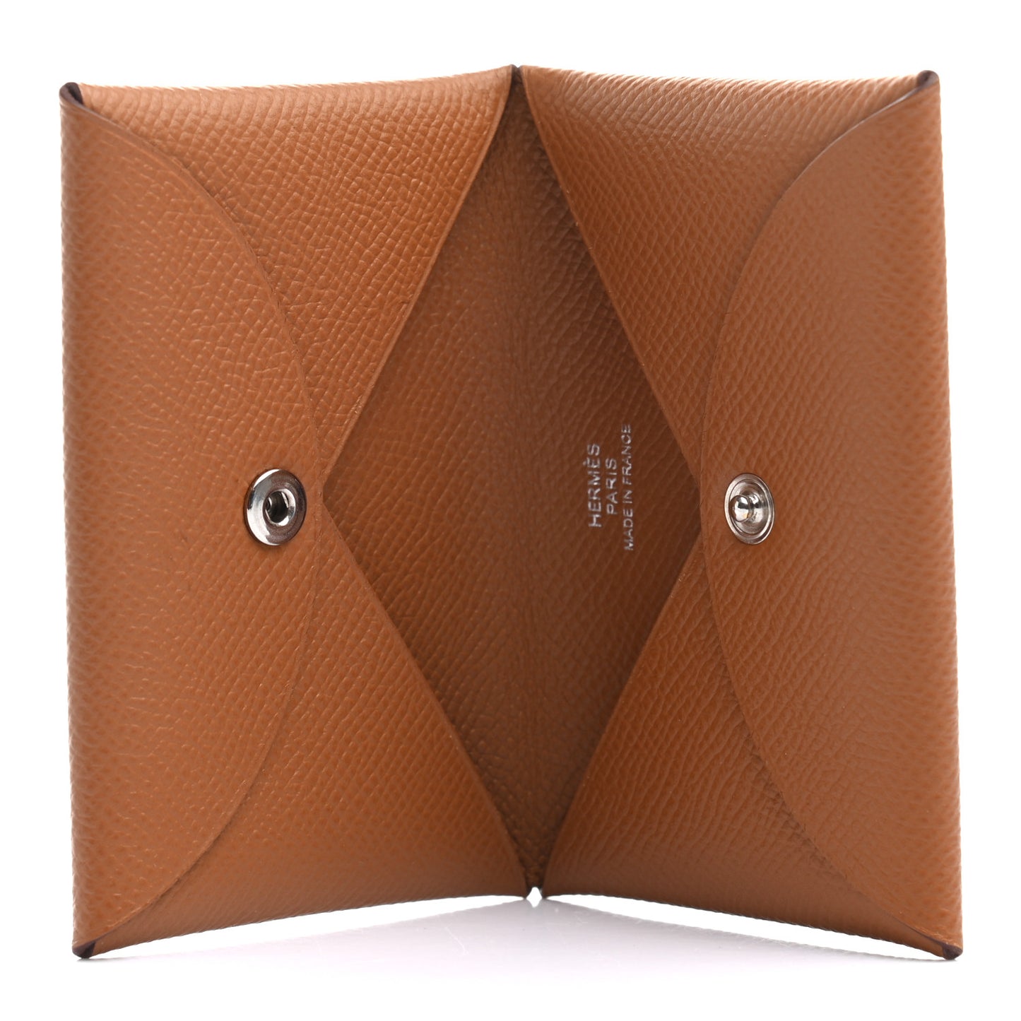 Epsom Calvi Card Case Gold