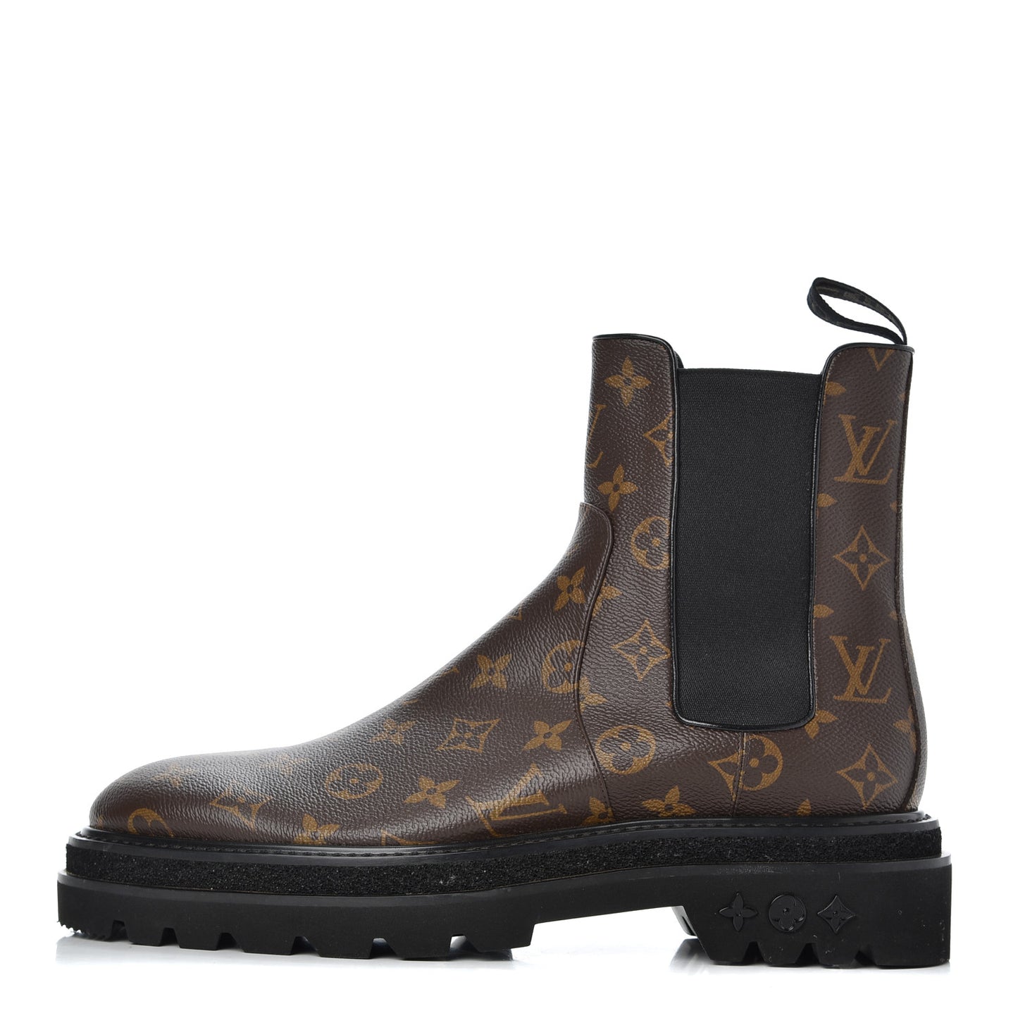 Louis Vuitton Monogram Mens Black Ice Chelsea Boots 782945