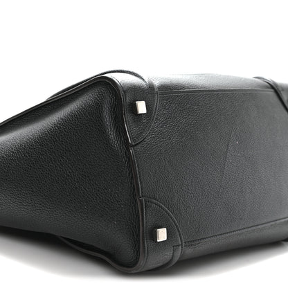 Celine Grained Calfskin Medium Phantom Luggage Black 8 of 10