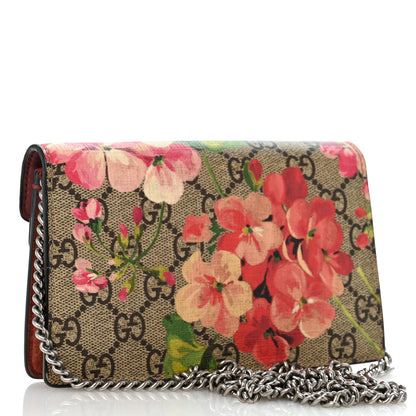Gucci GG Supreme Monogram Blooms Super Mini Dionysus Shoulder Bag Beige Multicolor Dry Rose 2 of 11