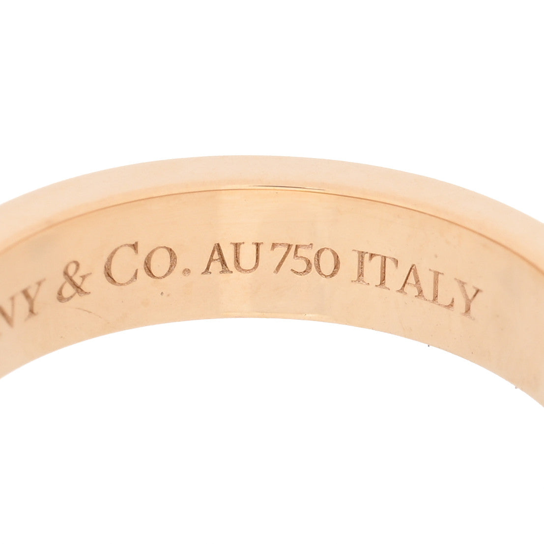 Tiffany 18K Yellow Gold Atlas Ring 49 5 5 of 5