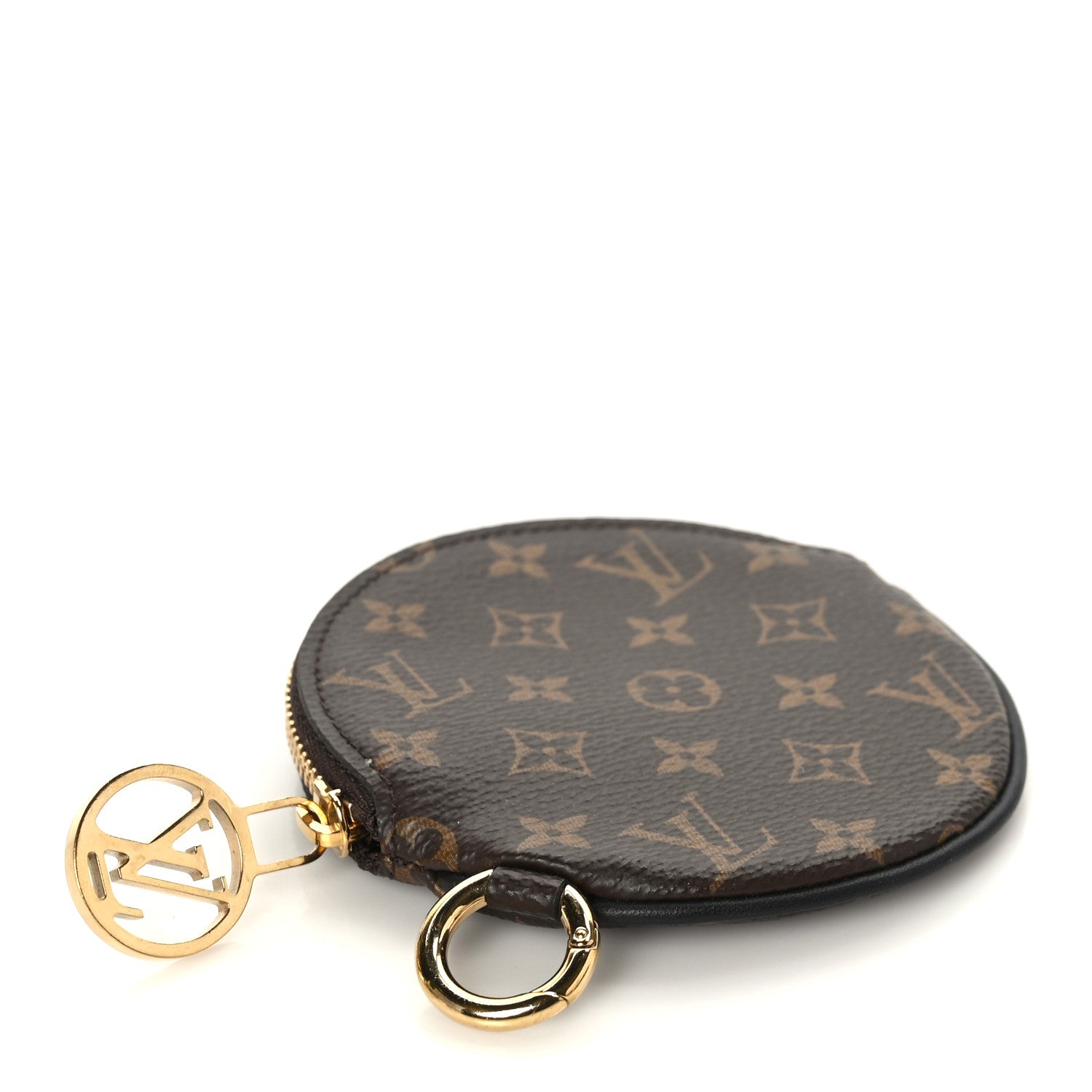 Louis Vuitton Mini Monogram Trio Pouch Round Coin Purse 4 of 6