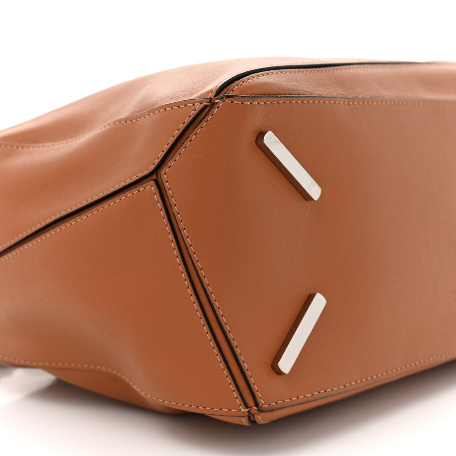 Loewe Calfskin Medium Puzzle Bag Tan 9 of 15