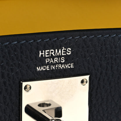 Hermes Togo Hac A Dos PM Backpack Caban Jaune De Naples Feu 6 of 11