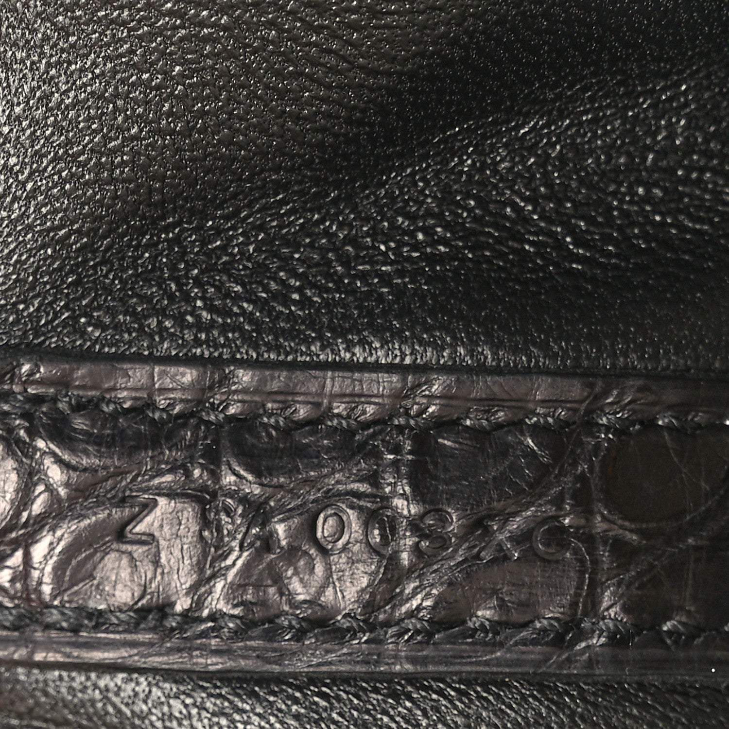 Hermes Matte Alligator Picotin Lock 18 Black 7 of 12
