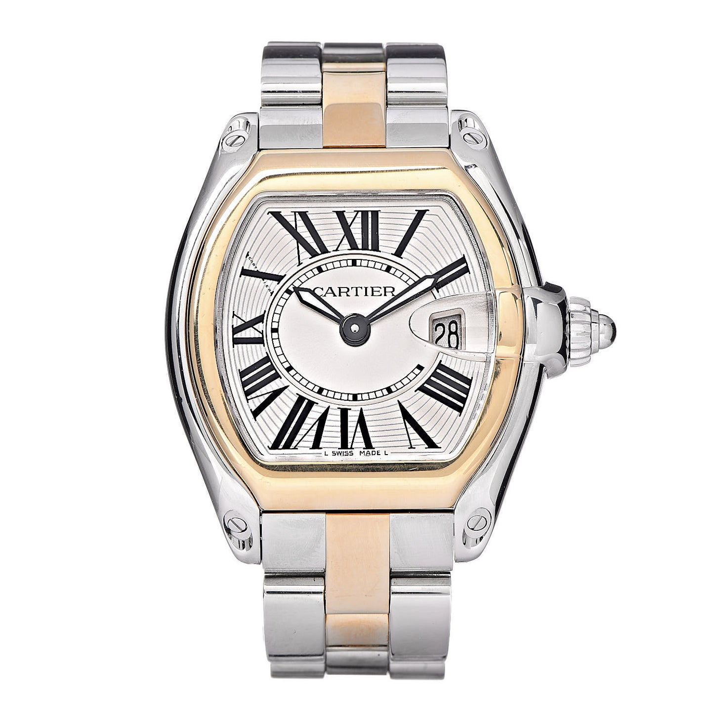 Stainless Steel 18K Yellow Gold 31mm Roadster Quartz Watch