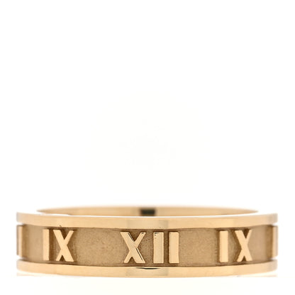 Tiffany 18K Yellow Gold Atlas Ring 49 5 3 of 4