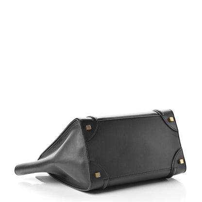 Celine Smooth Calfskin Mini Luggage Black 4 of 23