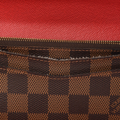 Louis Vuitton Damier Ebene Josephine Wallet Red 9 of 9