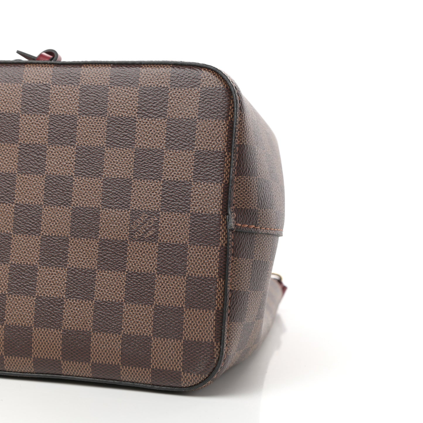 Damier Ebene Neonoe MM Cherry Berry