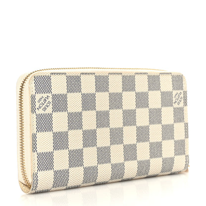 Louis Vuitton Damier Azur Zippy Wallet 3 of 7
