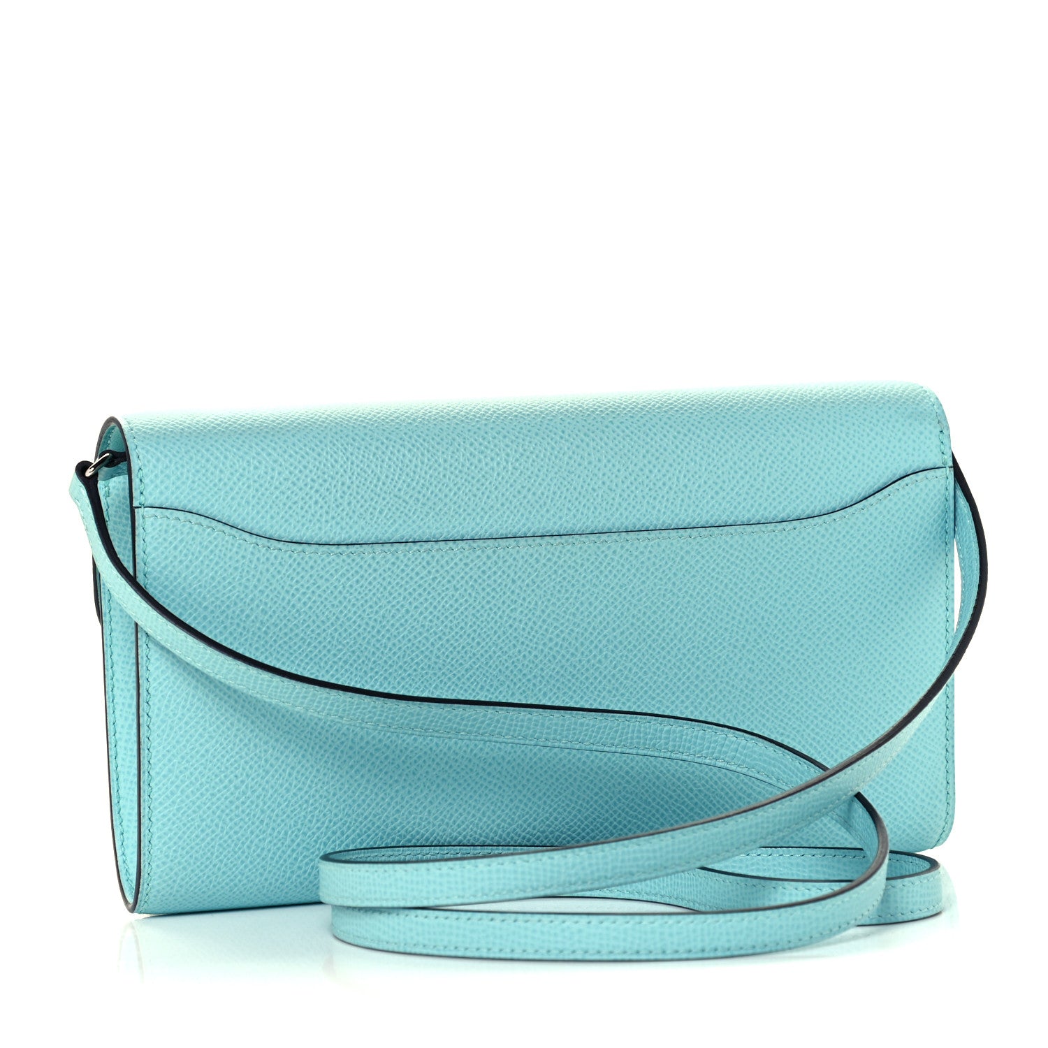 Hermes Epsom Constance Wallet To Go Bleu Atoll 3 of 11
