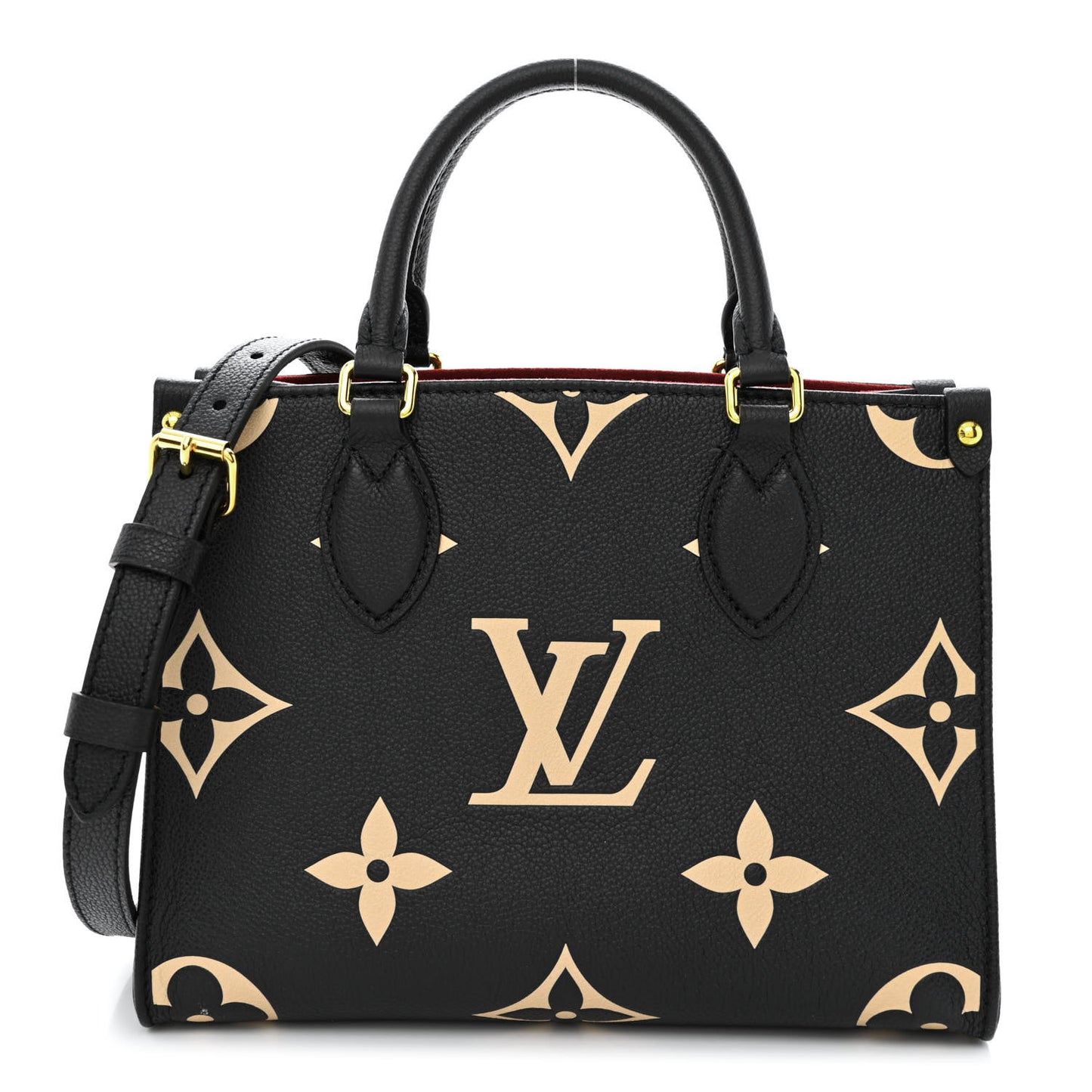 Empreinte Monogram Giant Onthego PM Black Beige