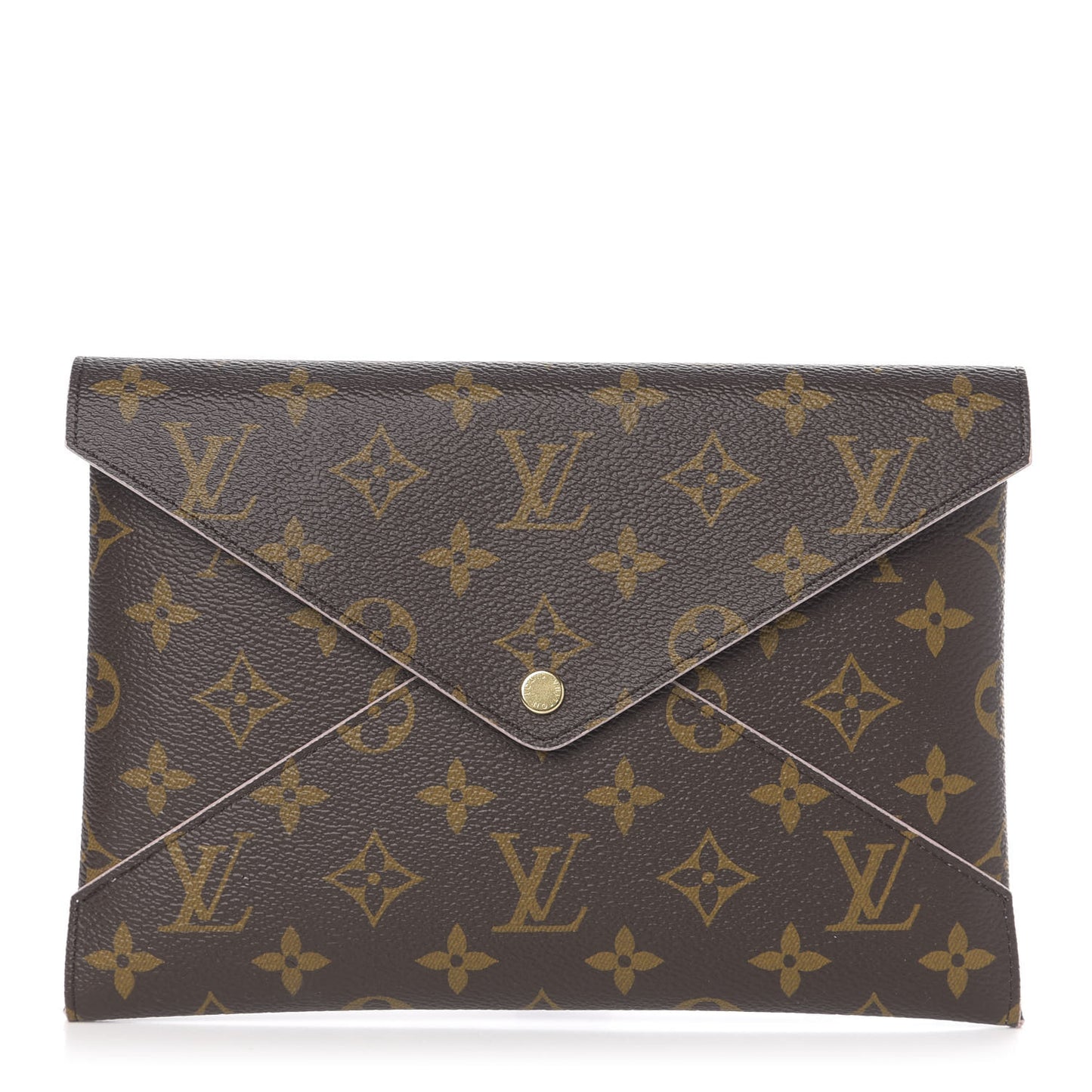 Monogram Large Kirigami Pochette Insert Rose Ballerine