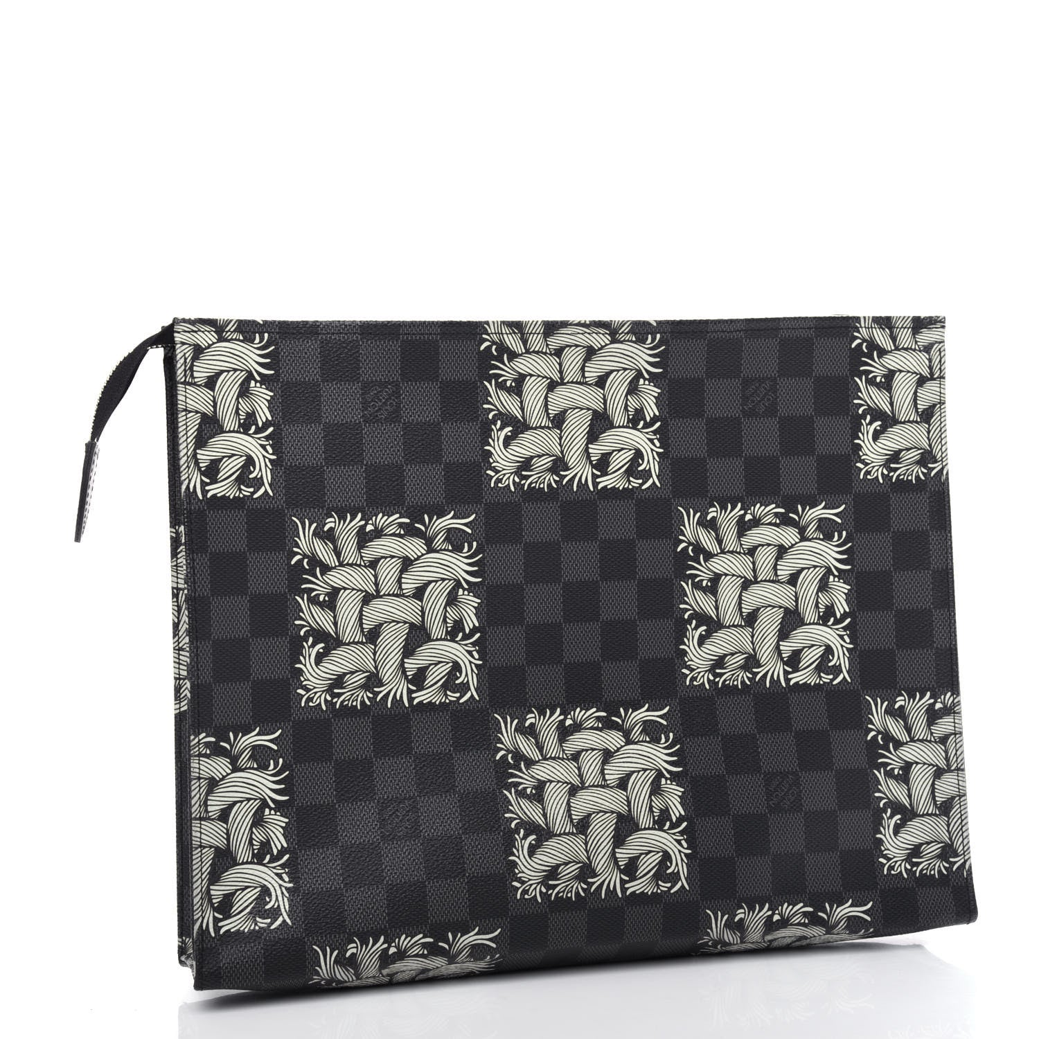 Louis Vuitton Damier Graphite Rope Pochette Voyage White 3 of 8