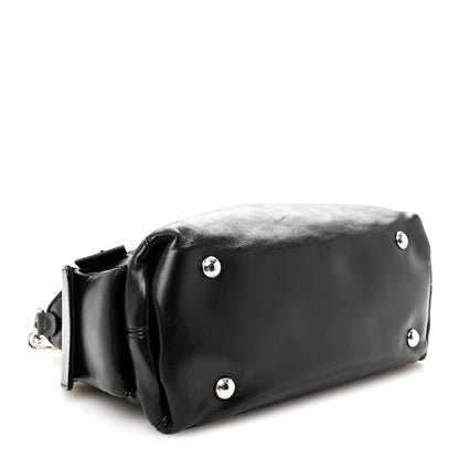 Louis Vuitton Lambskin CarryAll Cargo Vibe PM Black 4 of 10