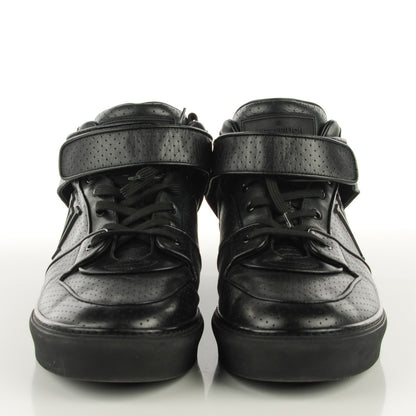 Louis Vuitton Perforated Leather Acapulco Mens Sneakers 14 Black 2 of 8