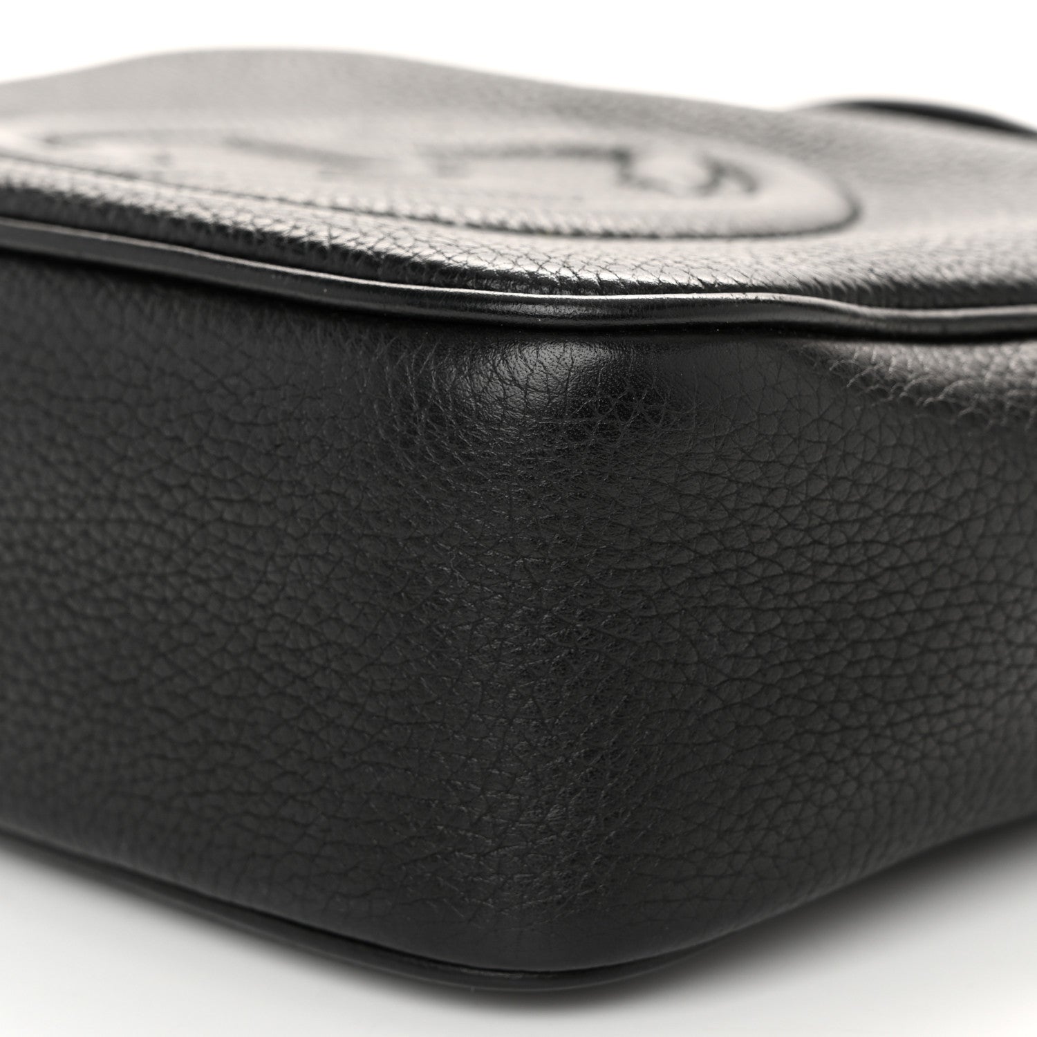 Gucci Pebbled Calfskin Small Soho Disco Bag Black 10 of 11