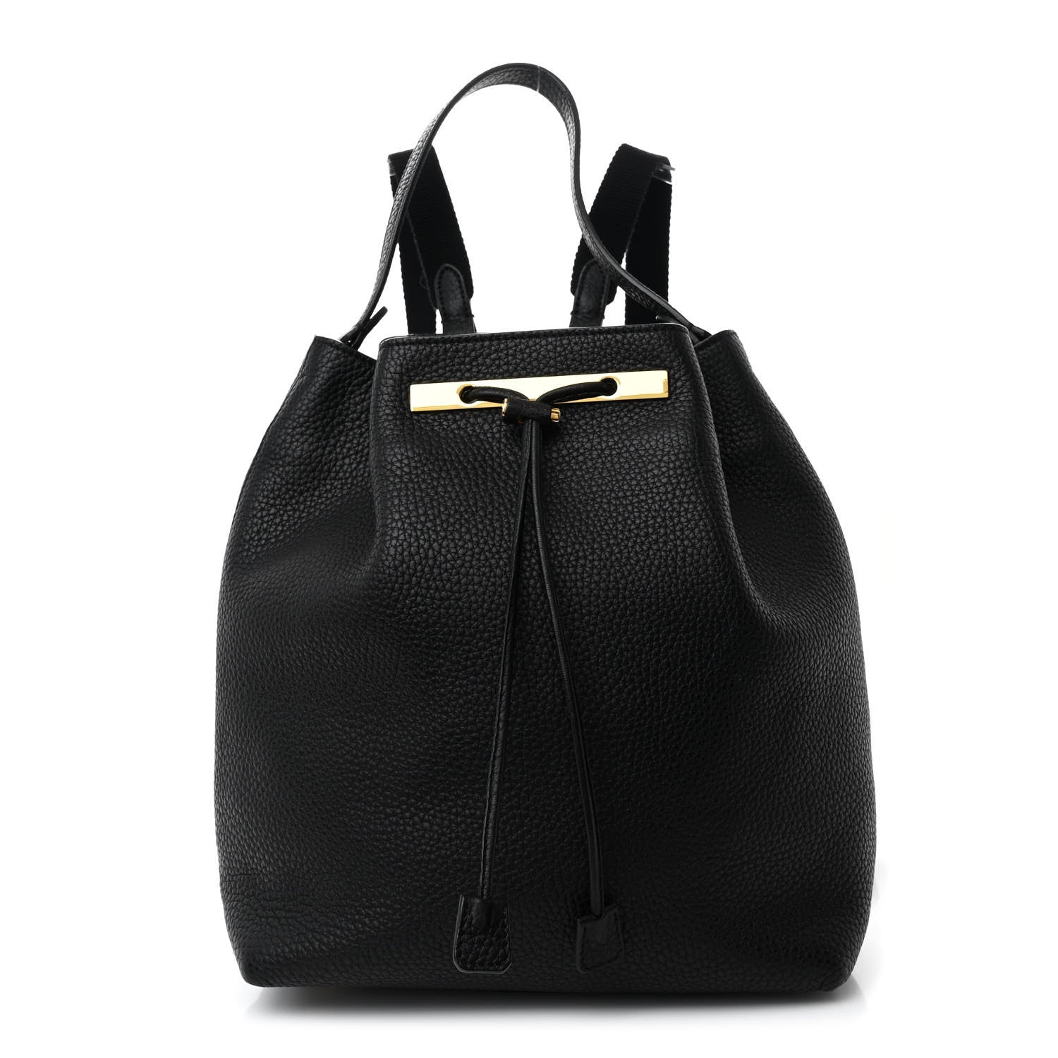 The Row Grained Calfskin Backpack 11 Black 1 of 9