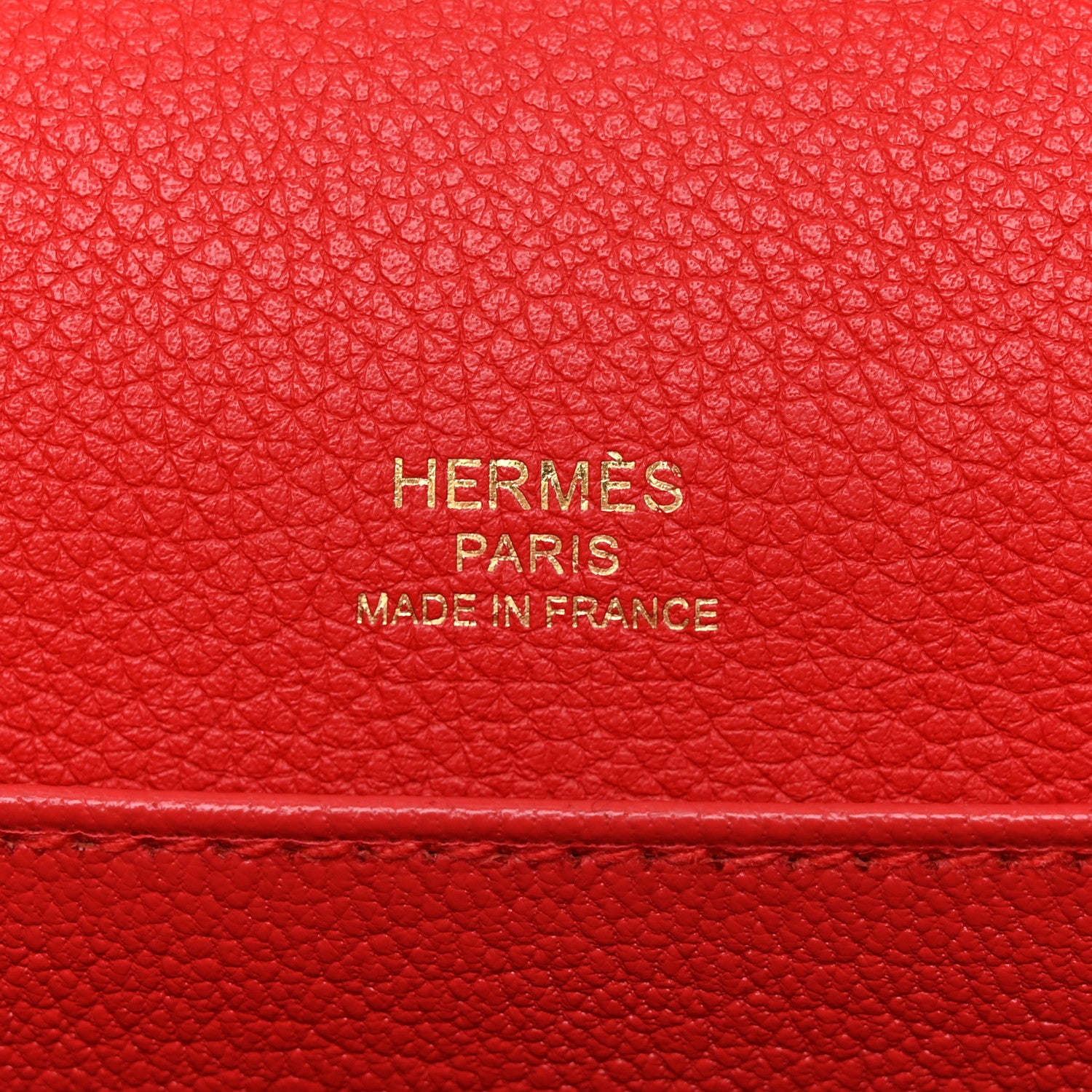 Hermes Evercolor Mini Sac Roulis Rouge Tomate 6 of 10