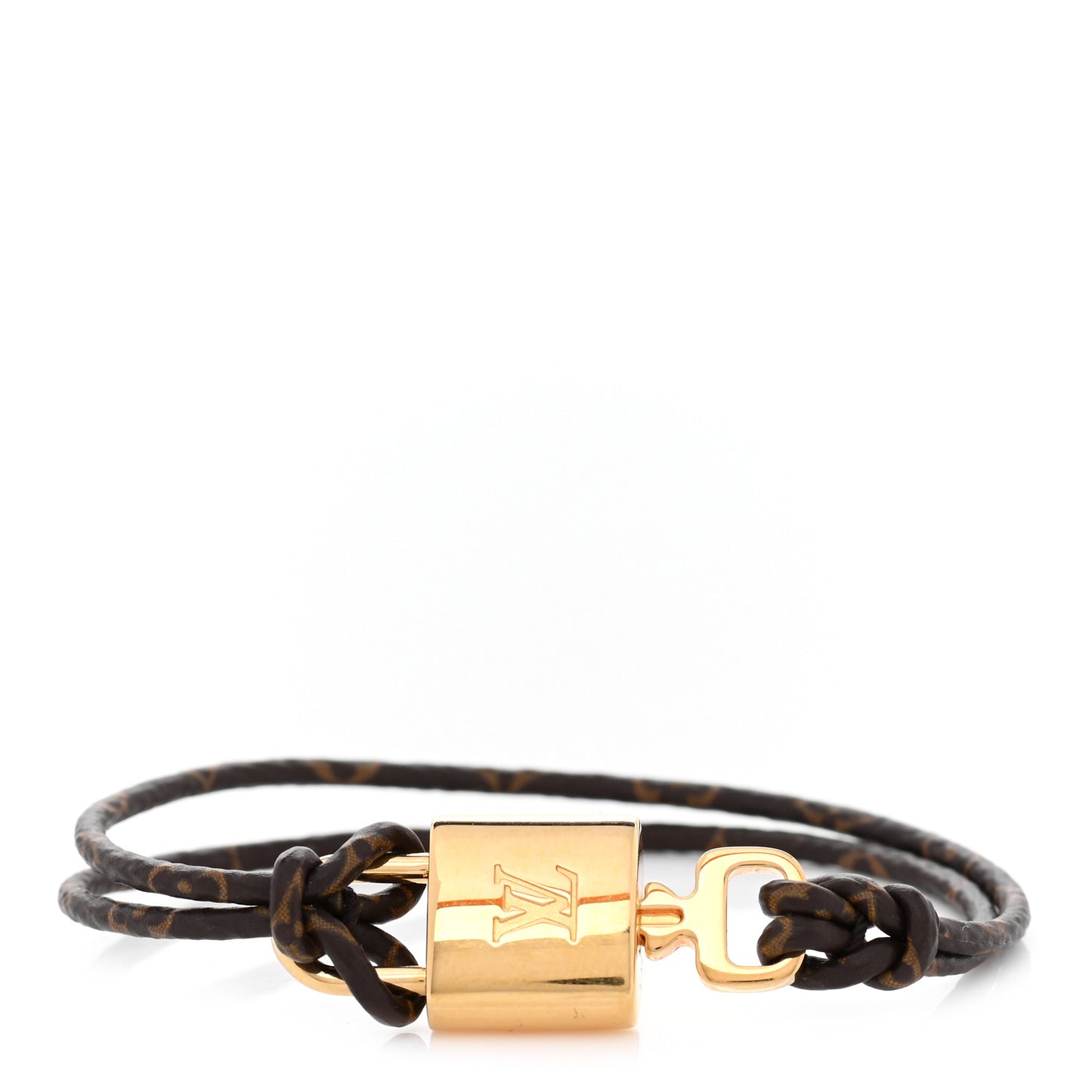 Monogram LV Padlock Bracelet 17