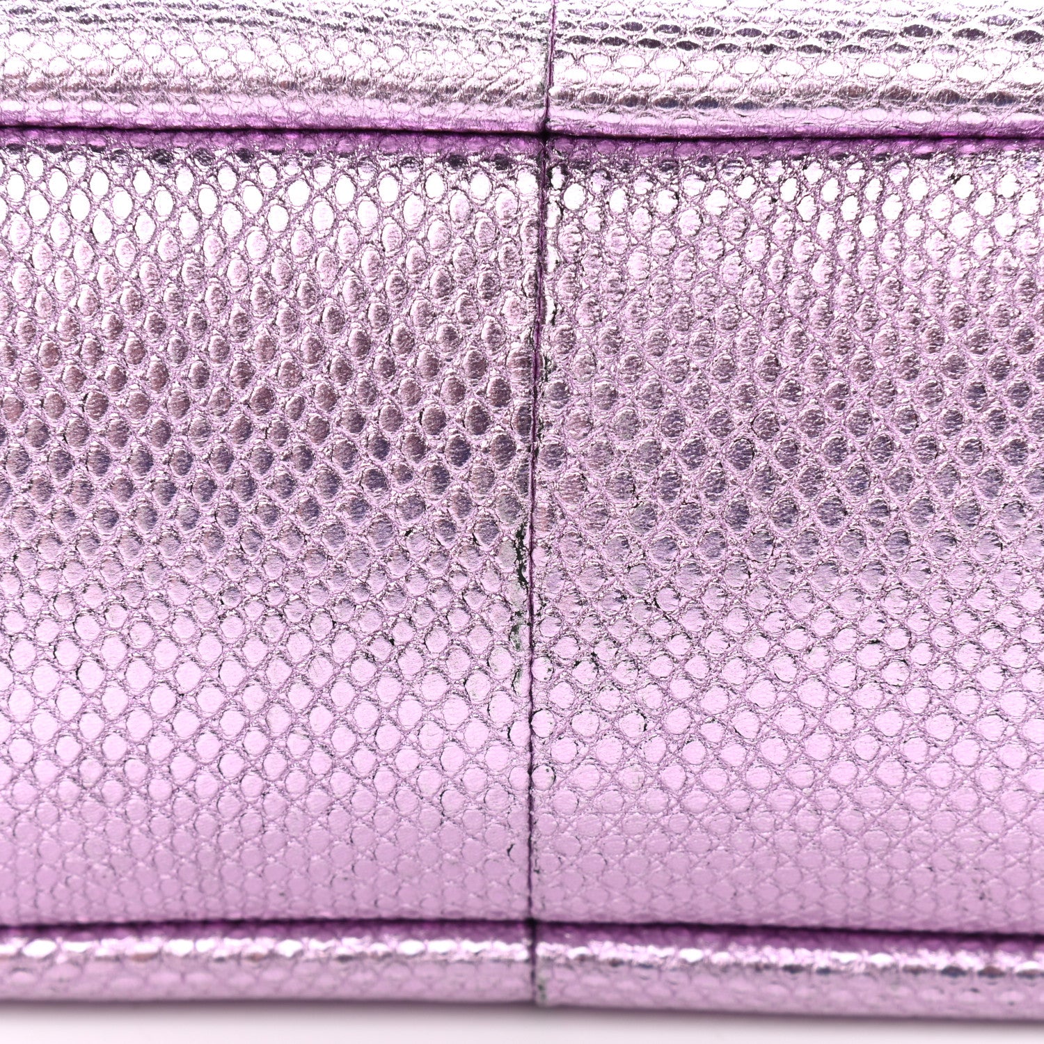 Tom Ford Lizard Calfskin Embossed Large Natalia Chain Bag Pink 12 of 15