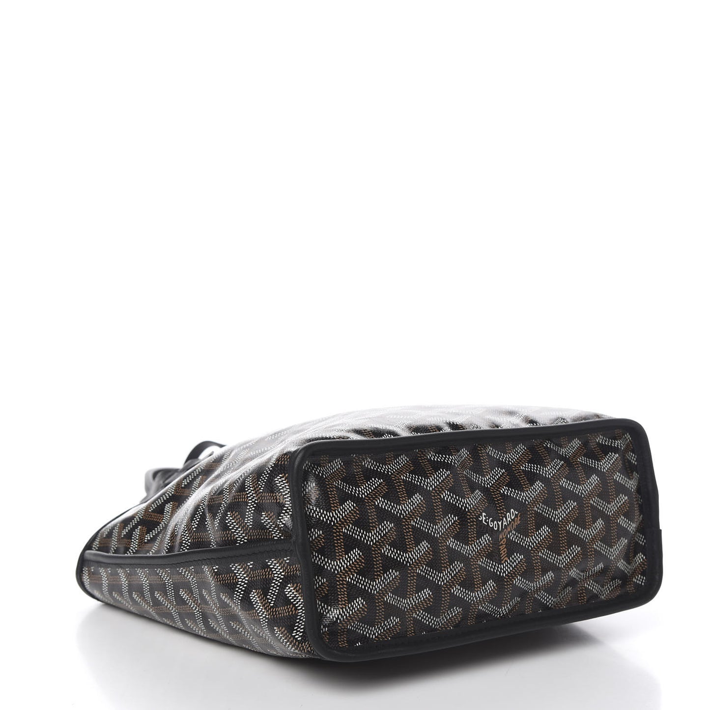 Goyardine Reversible Mini Anjou Black