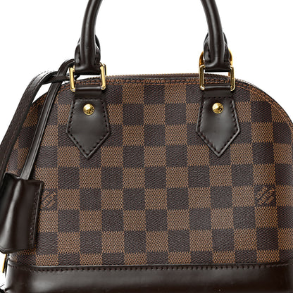 Louis Vuitton Damier Ebene Alma BB 7 of 9
