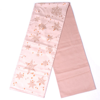 Hermes Silk Angora Snowflakes Scarf Pale Pink 1 of 3