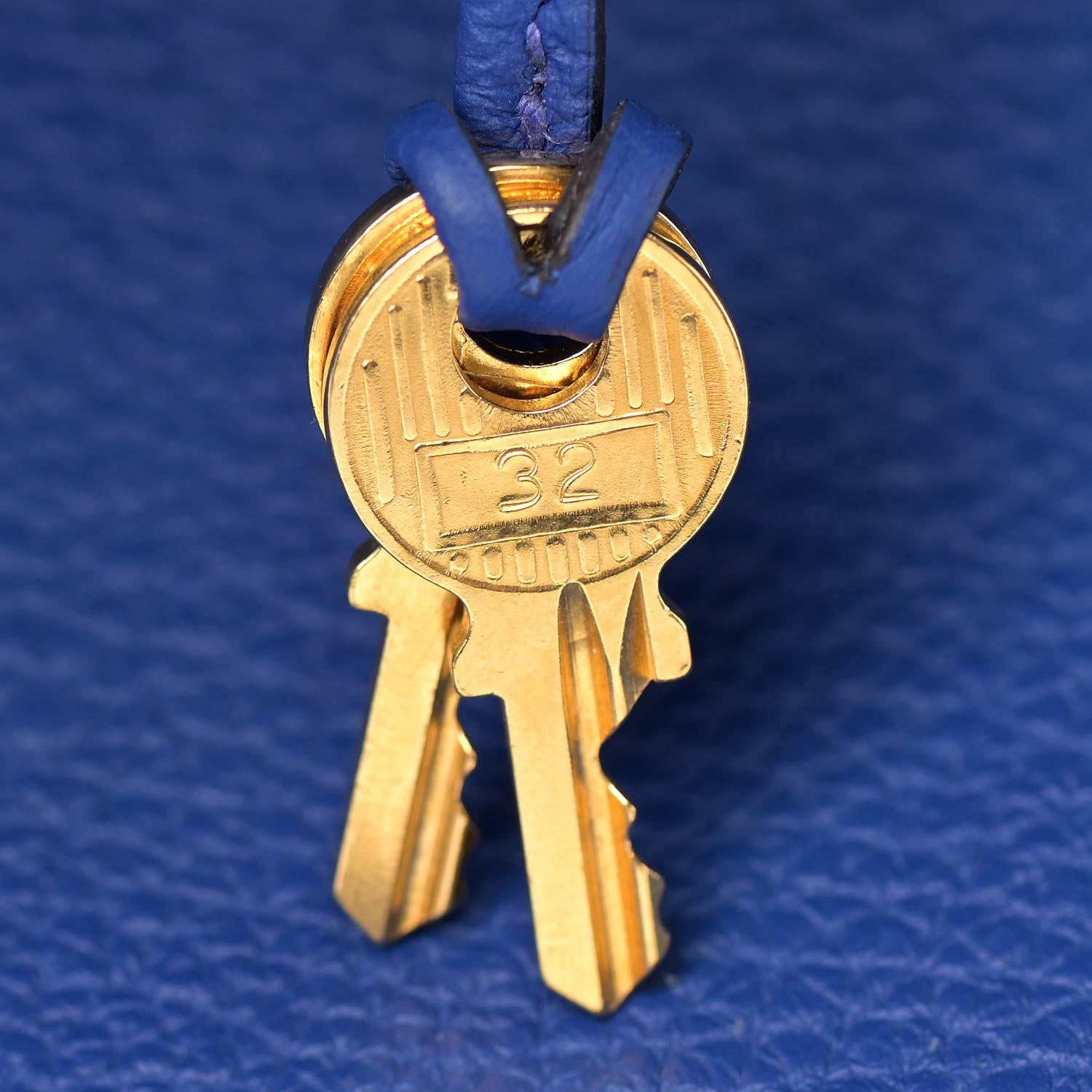 Hermes Togo Kelly Retourne 35 Bleu Electrique 30 of 38