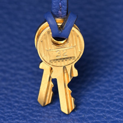 Hermes Togo Kelly Retourne 35 Bleu Electrique 30 of 38