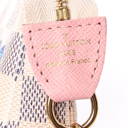 Louis Vuitton Damier Azur 2018 Christmas Animation Mini Pochette Accessories 7 of 7