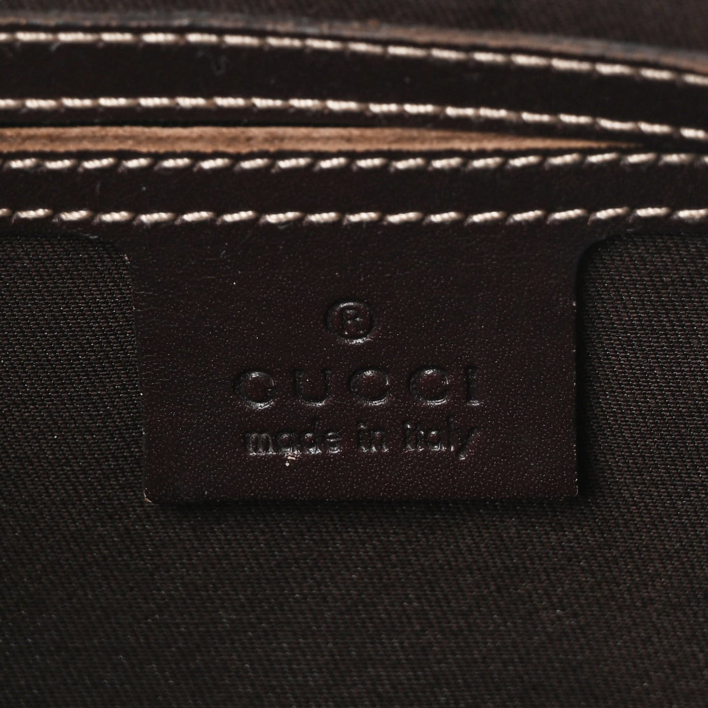 GG Plus Monogram Small Shoulder Bag Dark Brown