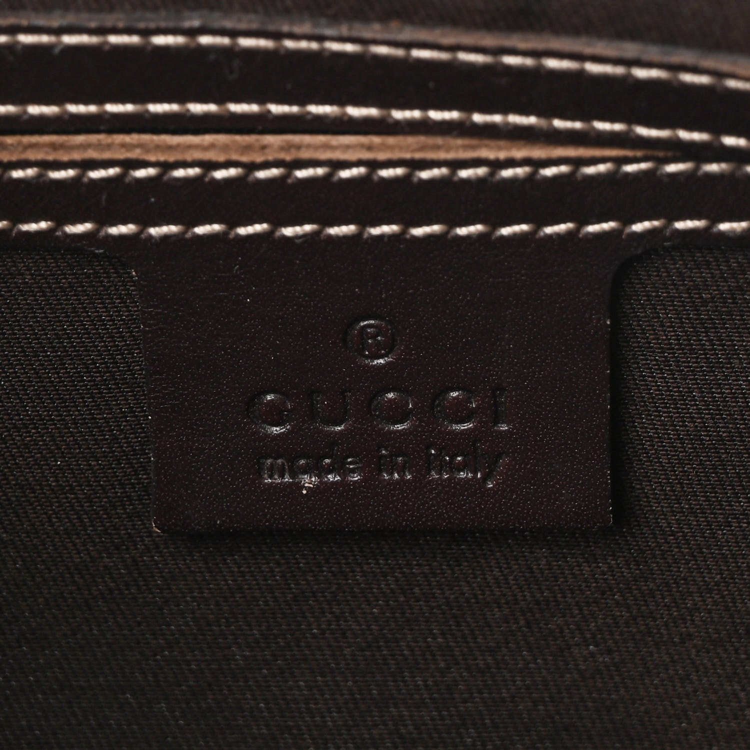 Gucci GG Plus Monogram Small Shoulder Bag Dark Brown 6 of 9