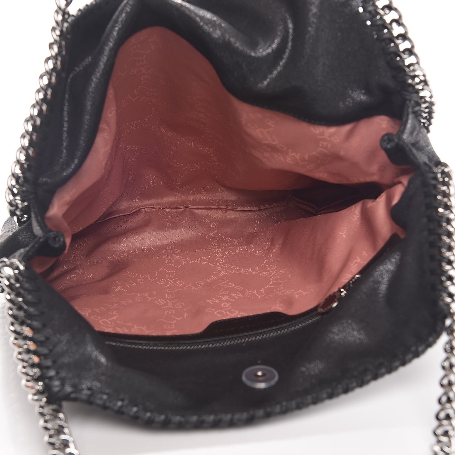 Shaggy Deer Small Falabella Tote Black