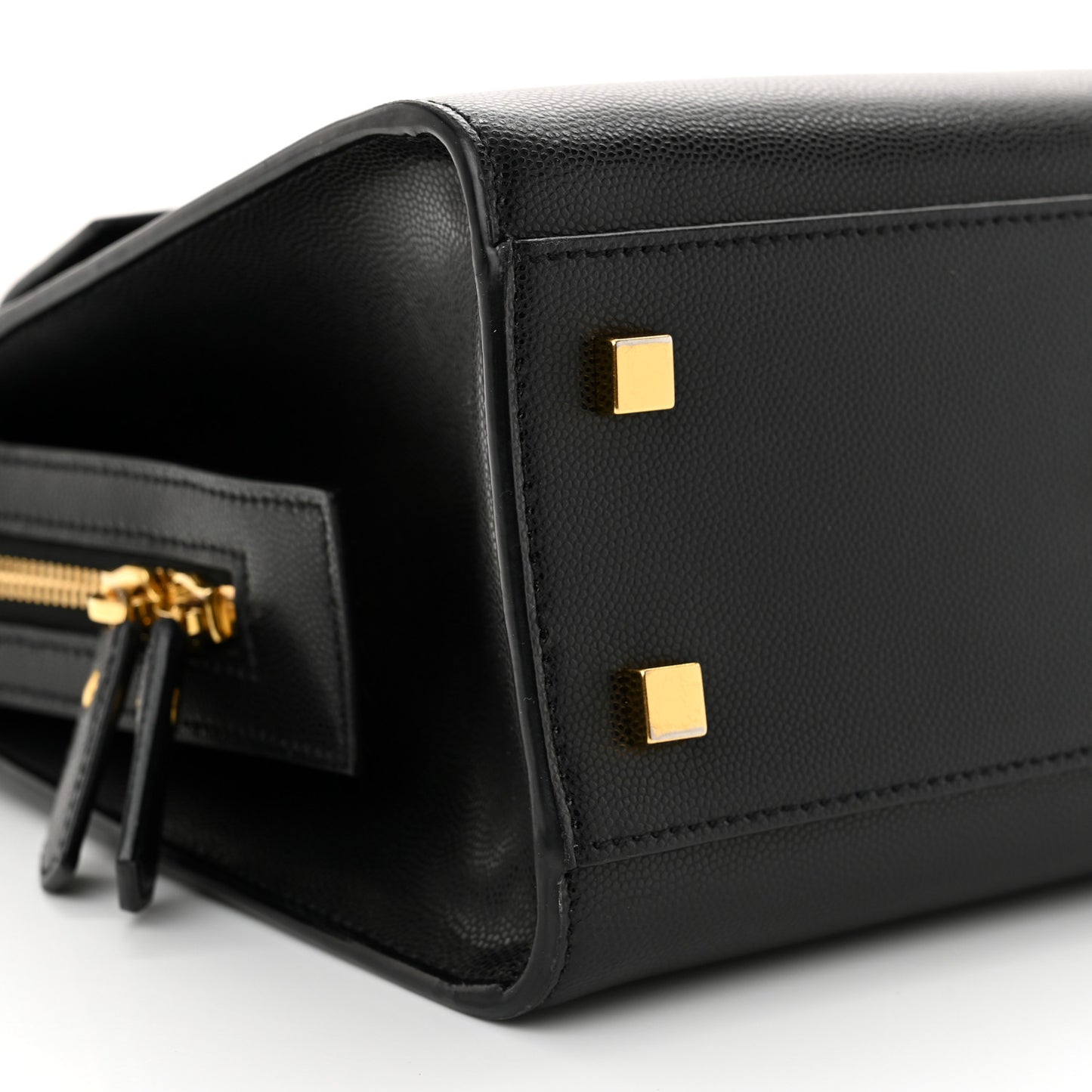 Grain De Poudre Small Uptown Tote Black