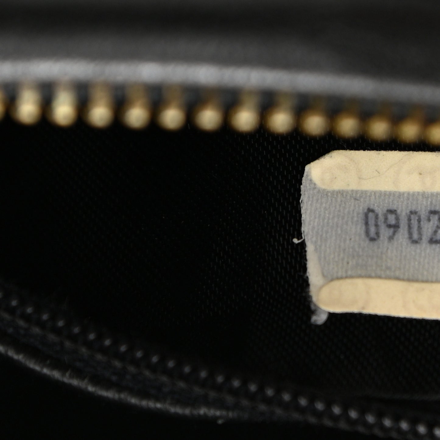 Lambskin Quilted CC Tassel Camera Case Black