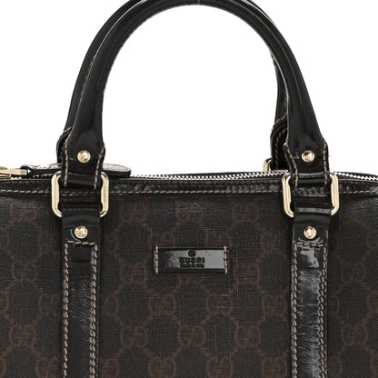 Gucci Imprime Monogram Small Joy Boston Brown 8 of 13