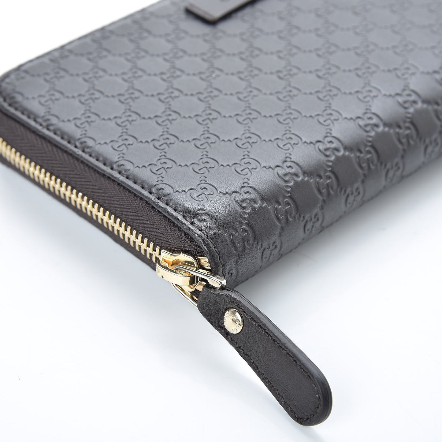 Microguccissima Zip Around Wallet Testa di Moro