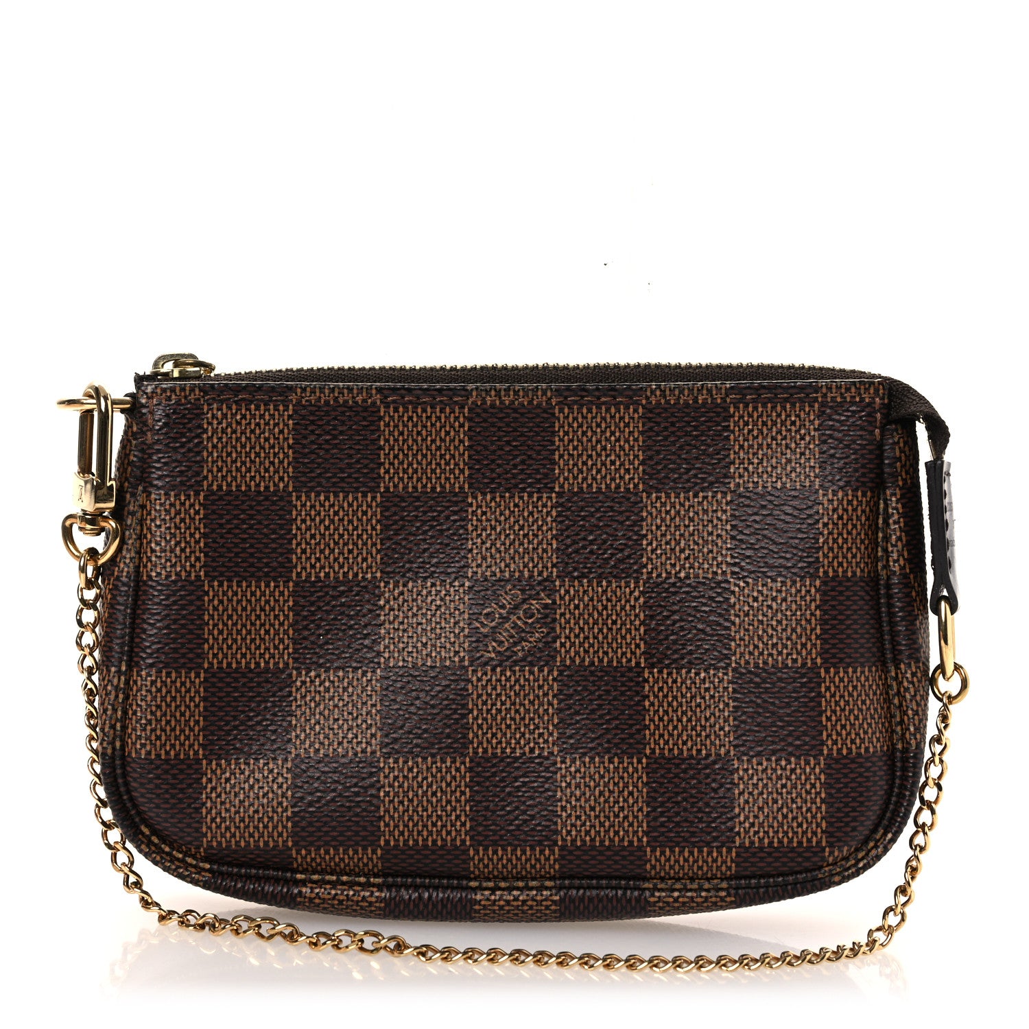 Louis Vuitton Damier Ebene Mini Pochette Accessories 1 of 12