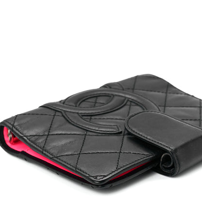 Chanel Calfskin Quilted Small Cambon Agenda Planner Black 13 of 14