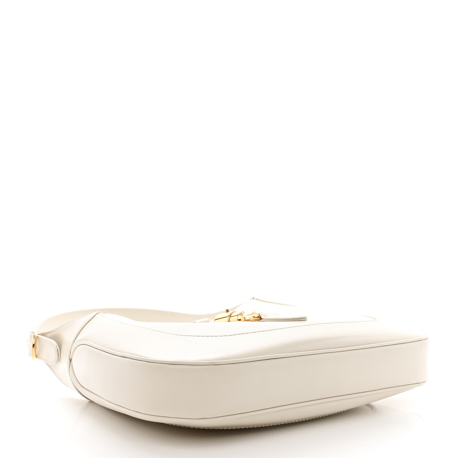 Gucci Boarded Dyana Lux Calfskin Small Jackie 1961 Hobo Mystic White 4 of 11