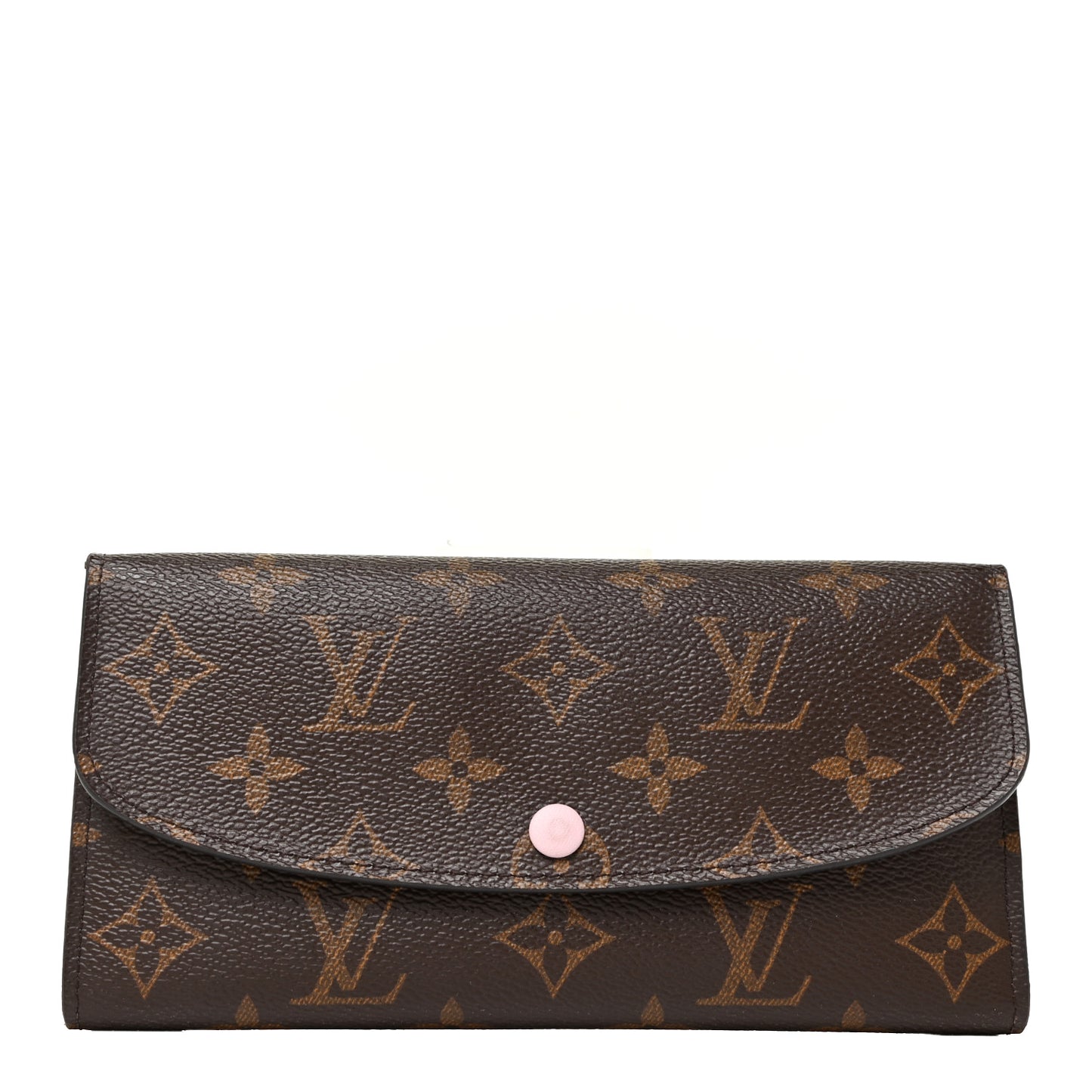Monogram Emilie Wallet Rose Ballerine