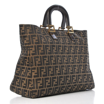 Fendi Zucca Tote Tobacco 3 of 8