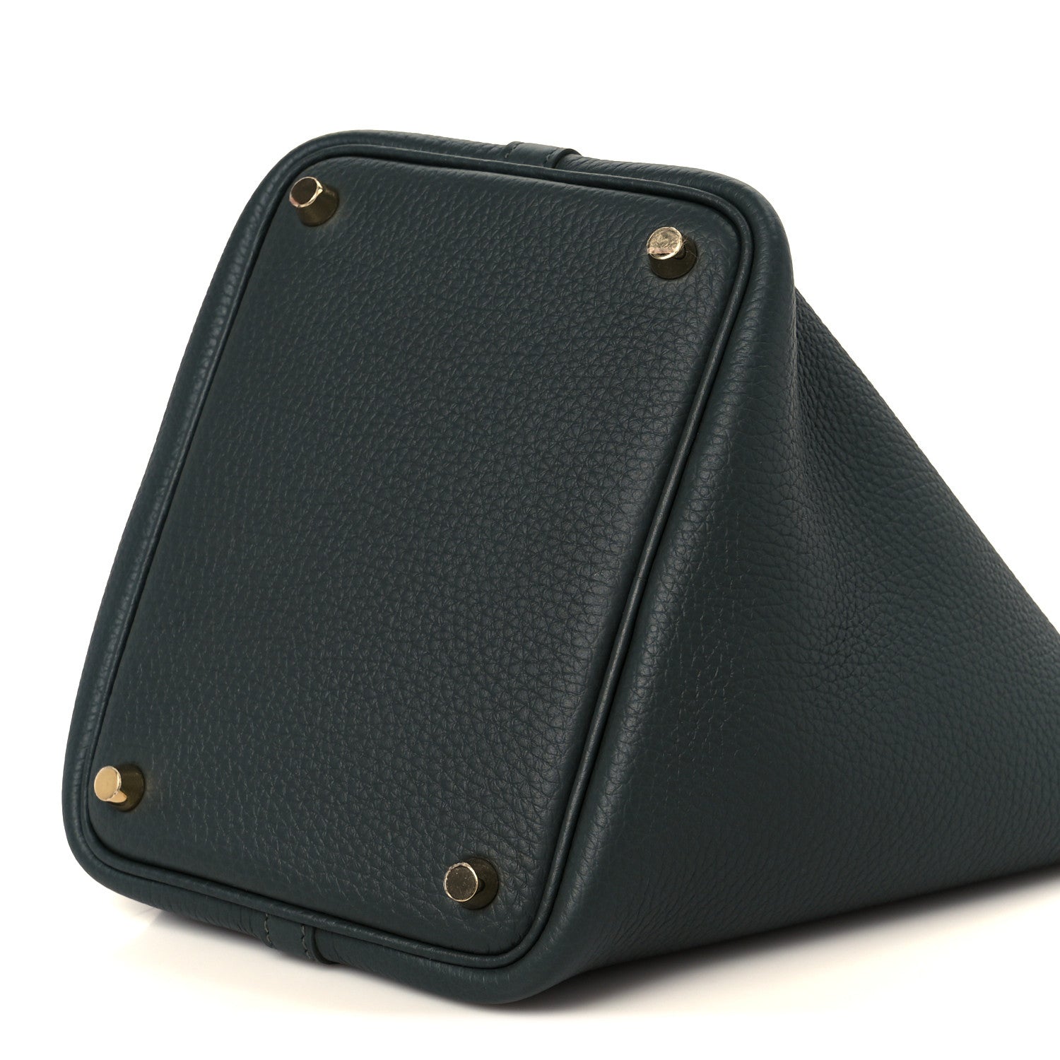 Hermes Taurillon Clemence Picotin Lock 18 PM Vert Mangrove 1800202